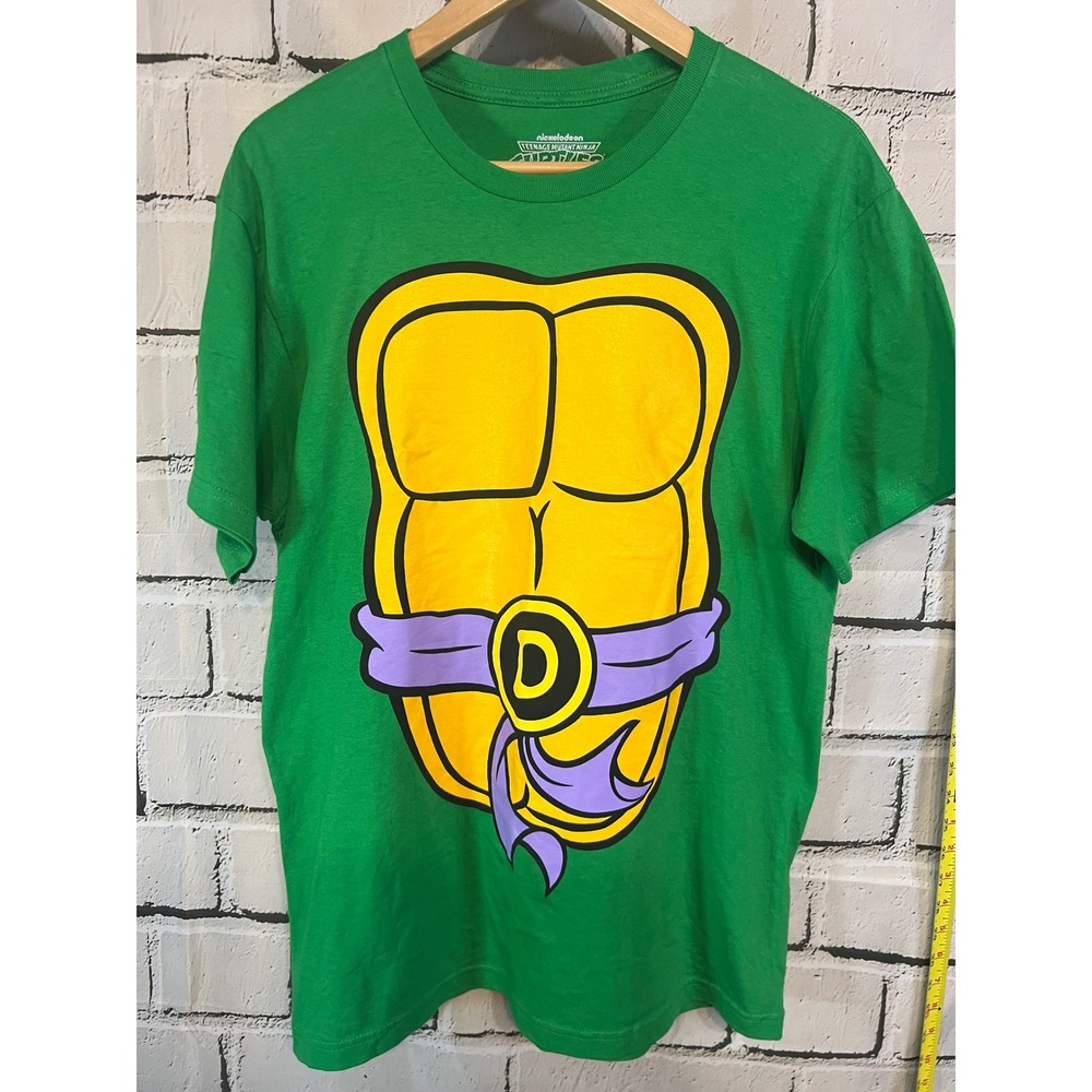 Nickelodeon TMNT Donatello Costume Graphic T-Shirt Mens Medium Green